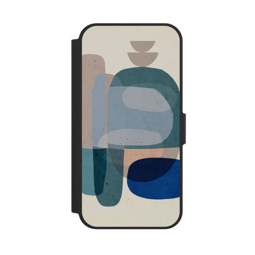 Apple iPhone 16e NIVOflip Pierres n° 3 Bleu
