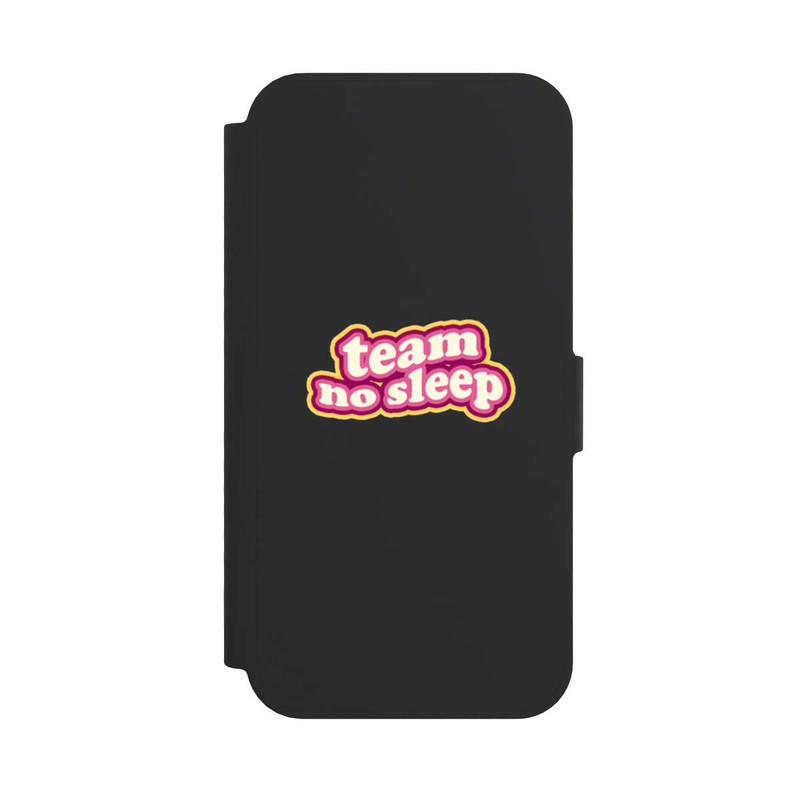 iPhone 16e NIVOflip Team No Sleep 70s Transparent