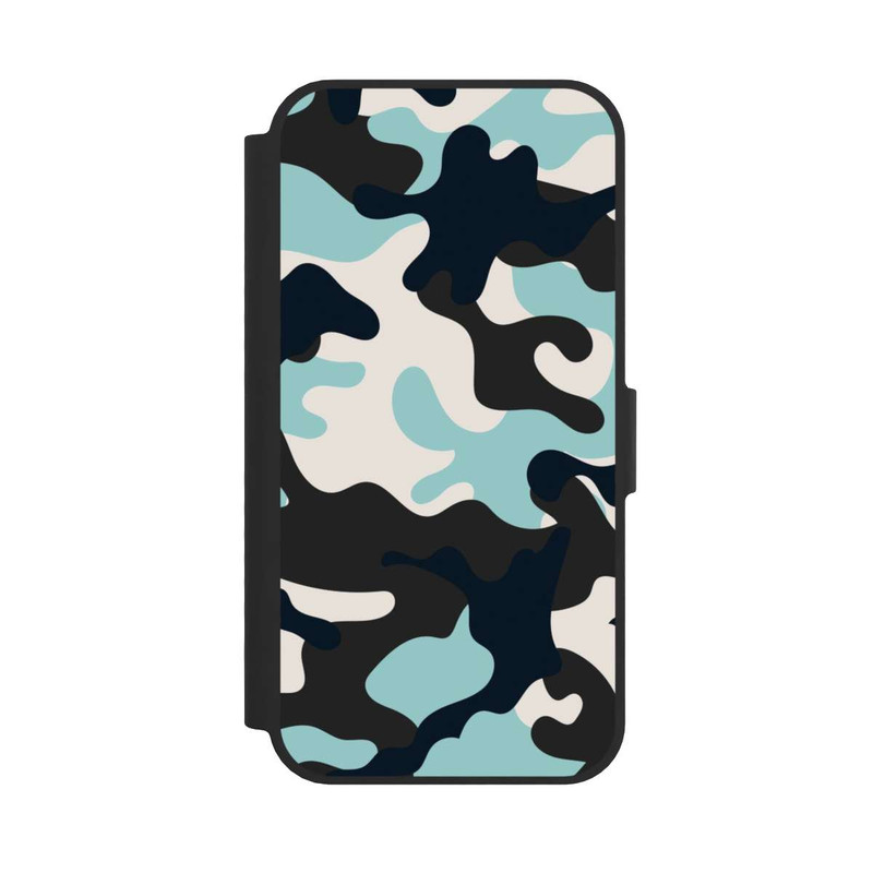 iPhone 16e NIVOflip Blue Camouflage