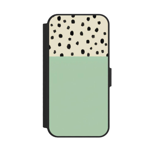 Apple iPhone 16e NIVOflip Punkte und Boho