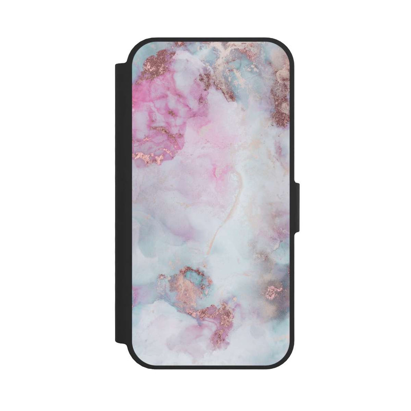 iPhone 16e NIVOflip Alkoholtinte Marmorblau