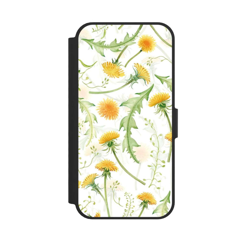 iPhone 16e NIVOflip Löwenzahn Muster