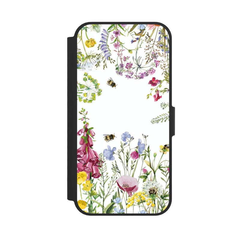 iPhone 16e NIVOflip Cadre de fleurs sauvages des prés d'été