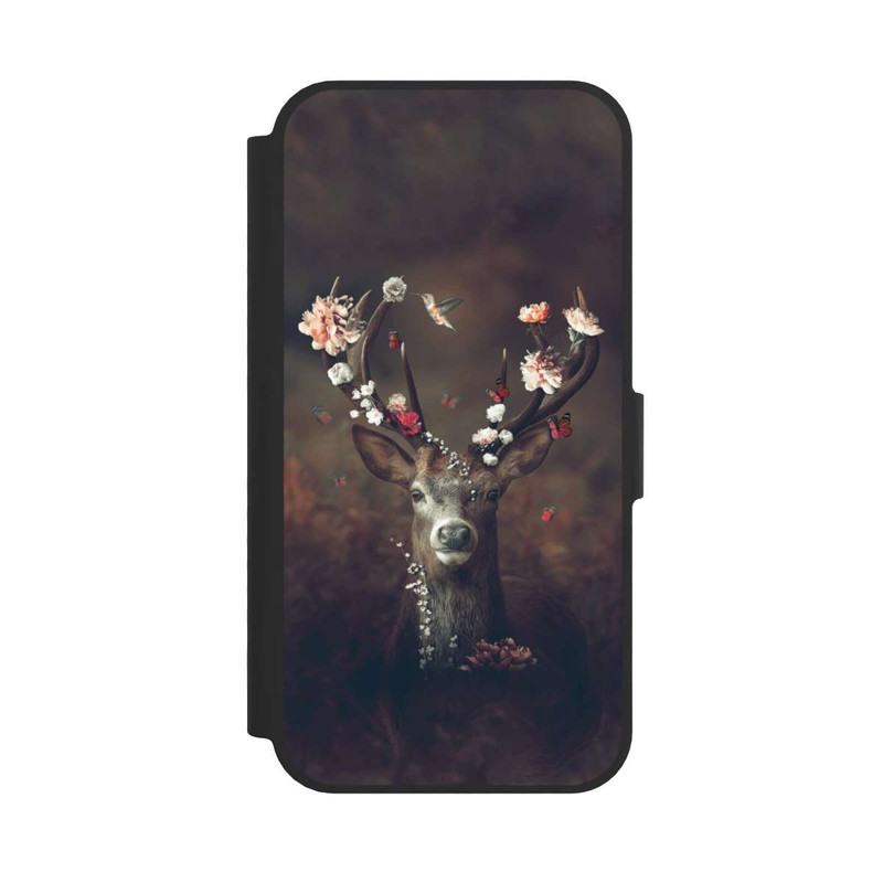 iPhone 16e NIVOflip Fauna Flora Hirsch