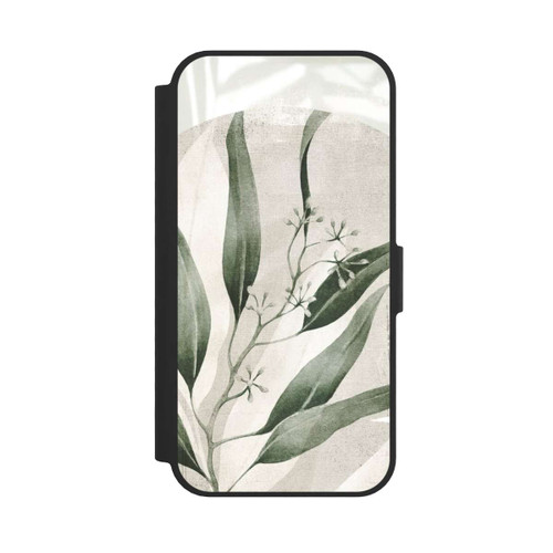 Apple iPhone 16e NIVOflip Illustrated Leafs