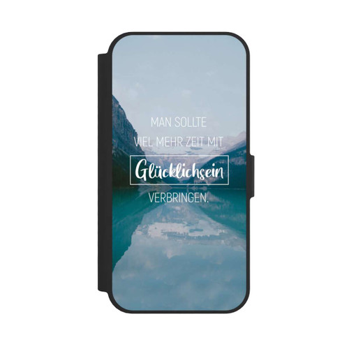 Apple iPhone 16e NIVOflip Mehr Zeit Mit Glücklichsein