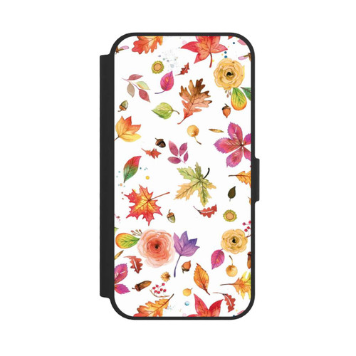 Apple iPhone 16e NIVOflip Autumn Flowers Leaves