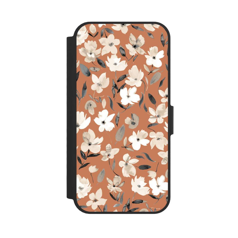 iPhone 16e NIVOflip Frische Herbstblumen Kupfer