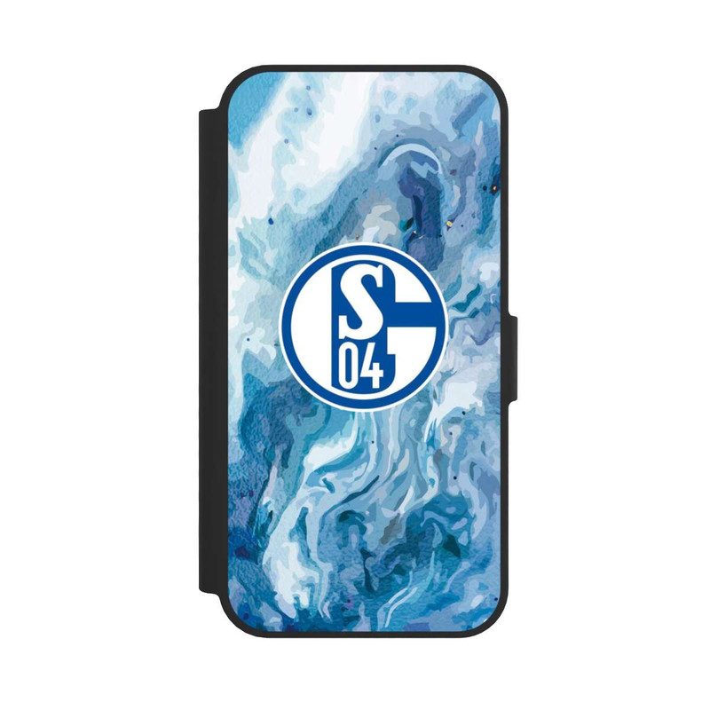 iPhone 16e NIVOflip Schalke 04 Flüssig Blau