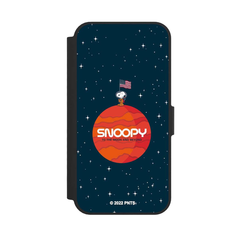 iPhone 16e NIVOflip Snoopy Space Traveller Orange