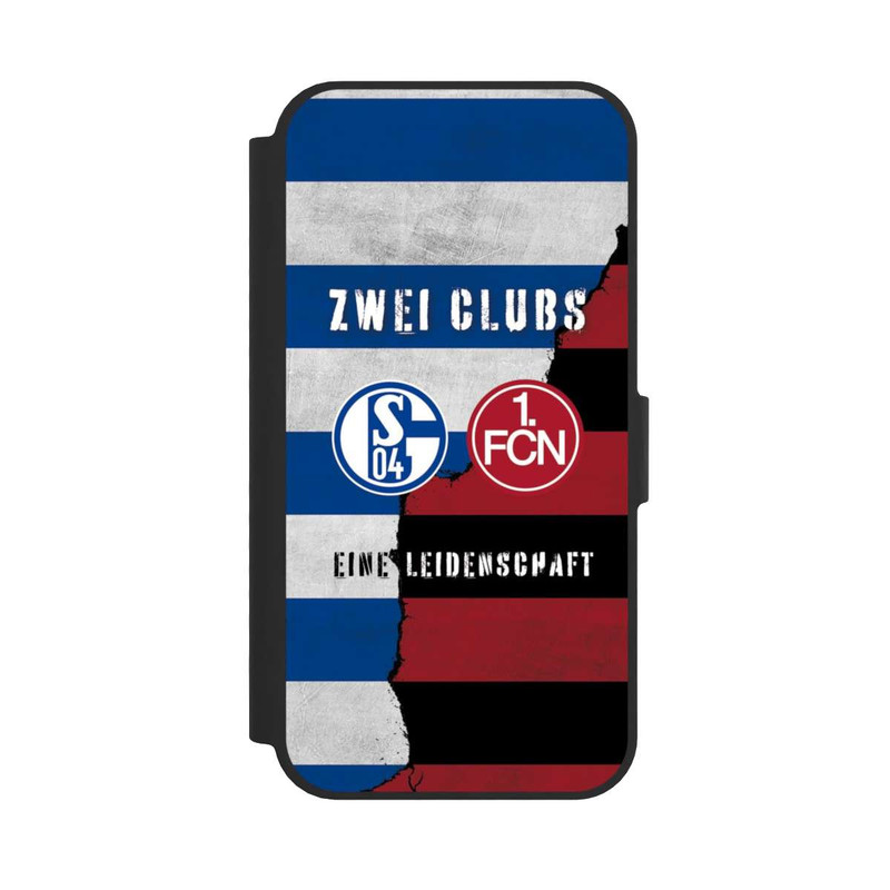 iPhone 16e NIVOflip Fanfreundschaft Schalke x Nürnberg