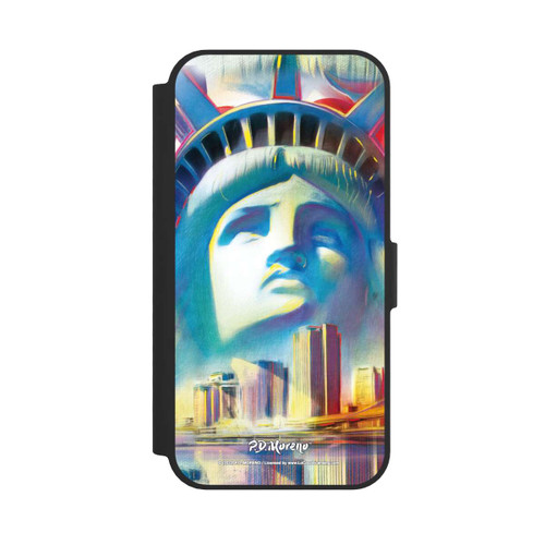 Apple iPhone 16e NIVOflip New York Liberty Art By P.D. Moreno
