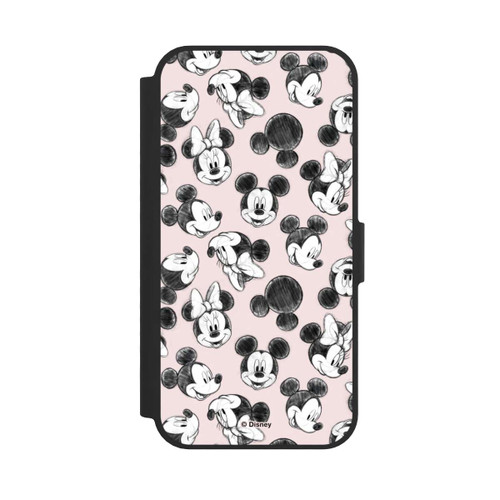 Apple iPhone 16e NIVOflip Minnie &amp; Mickey Many Faces Pink