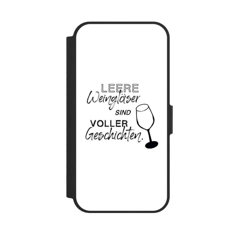iPhone 16e NIVOflip Leere Weingläser