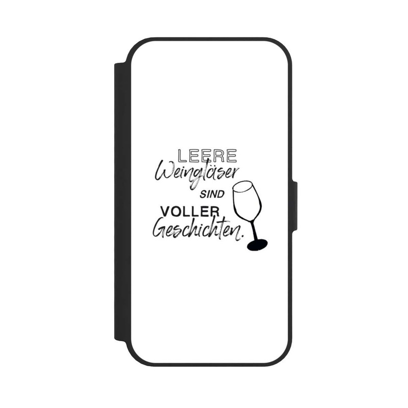iPhone 16e NIVOflip Leere Weingläser