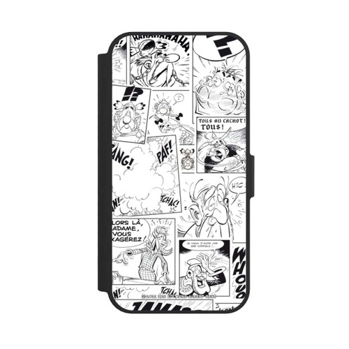 Apple iPhone 16e NIVOflip BD Astérix Blanc &amp; Noir
