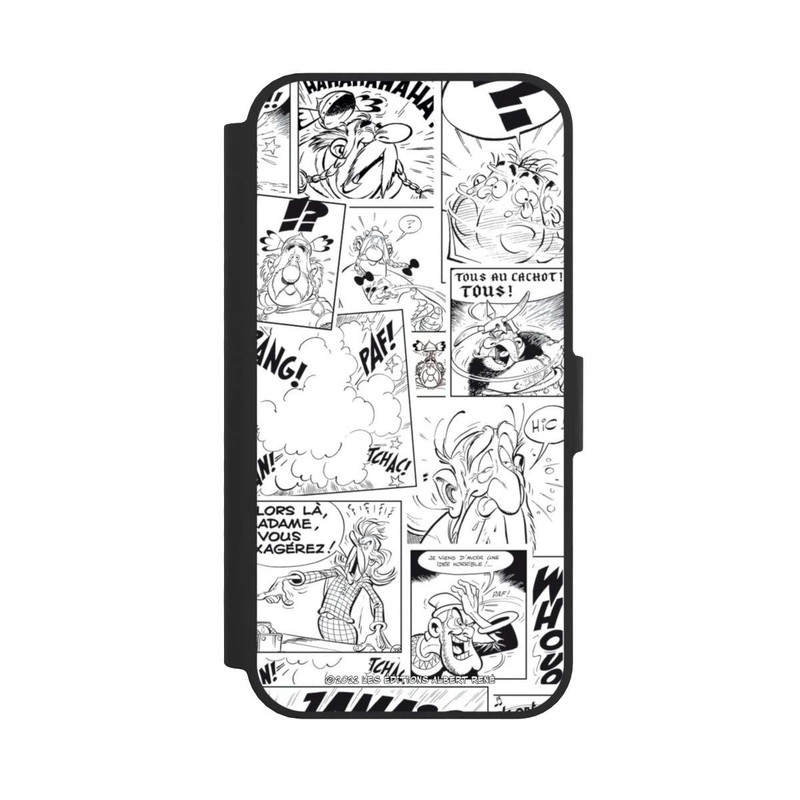 iPhone 16e NIVOflip BD Astérix Blanc & Noir