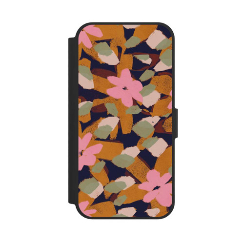 Apple iPhone 16e NIVOflip Pattern Fleurs Roses
