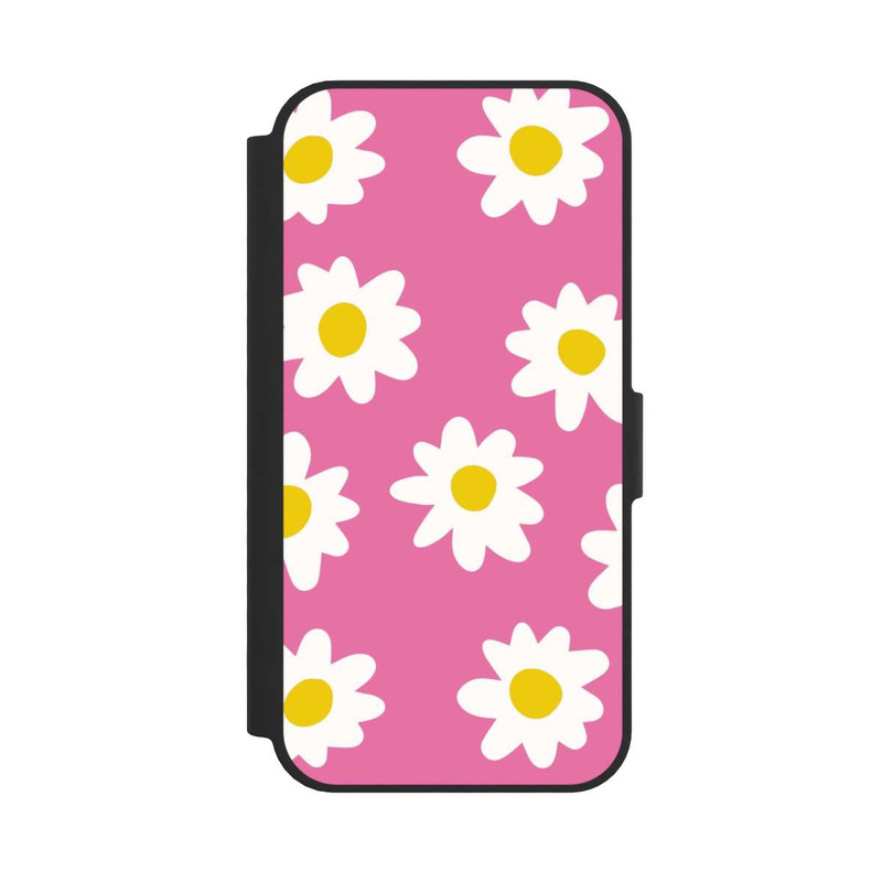 iPhone 16e NIVOflip Daisy Pink Pattern