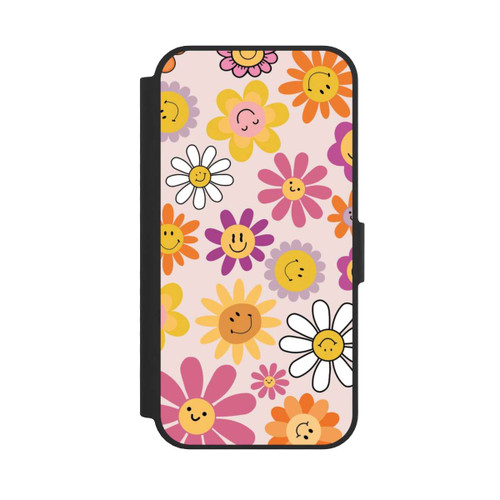Apple iPhone 16e NIVOflip Smiles Pink Flowers