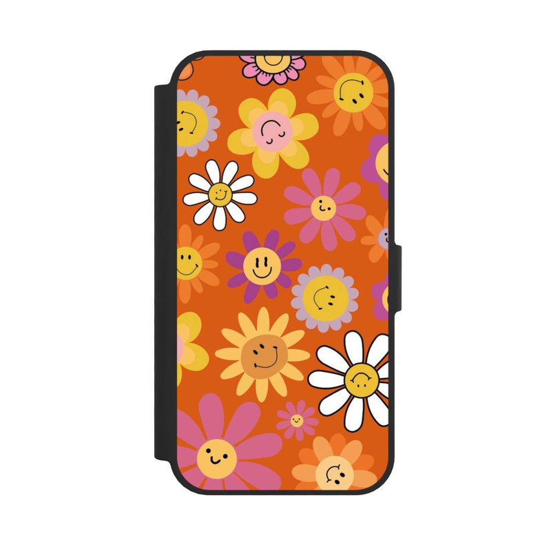 iPhone 16e NIVOflip Smiles Orange Flowers