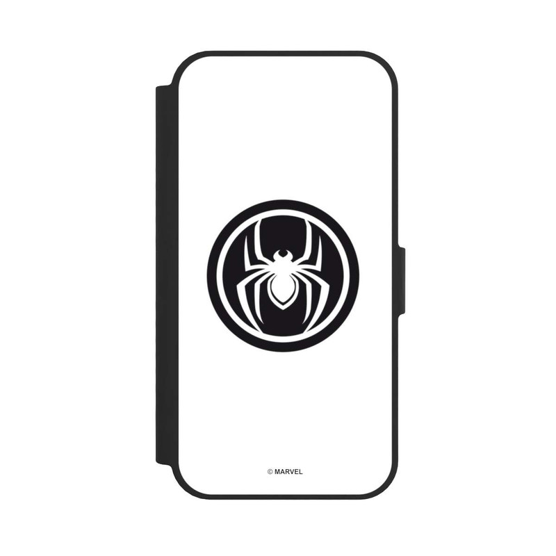 iPhone 16e NIVOflip Spider-Man Logo White