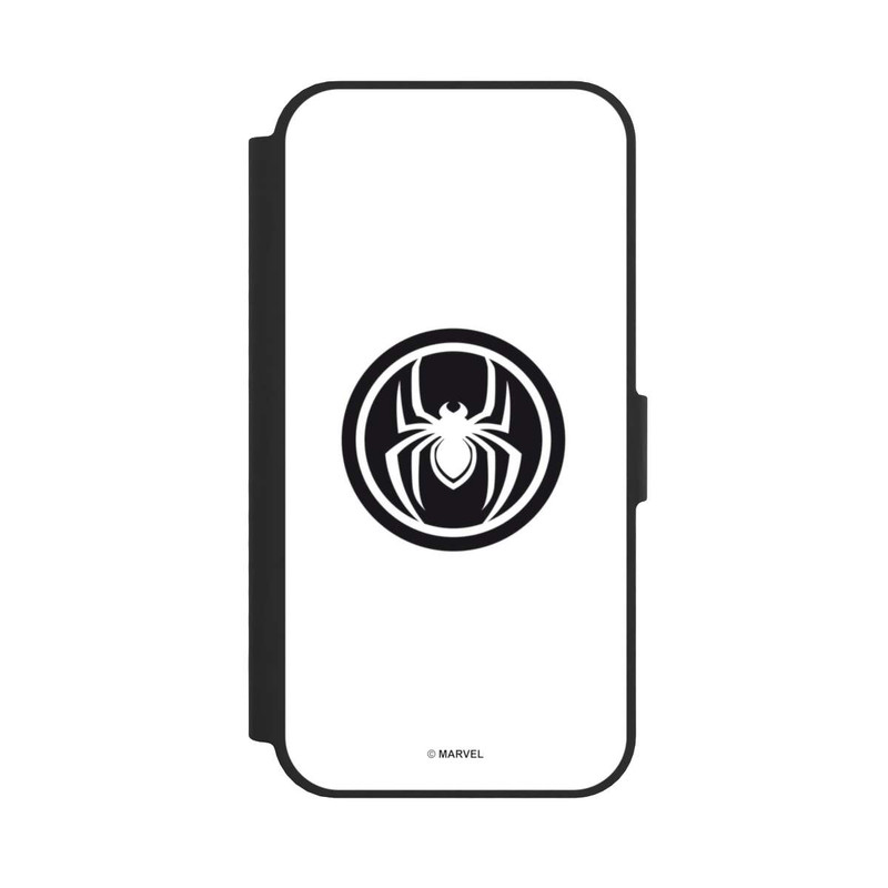 iPhone 16e NIVOflip Spider-Man Logo White