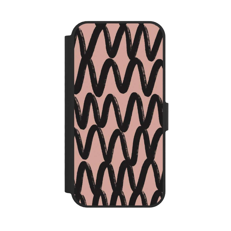iPhone 16e NIVOflip Zig Zag Noir