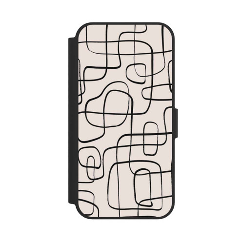 Apple iPhone 16e NIVOflip Lignes Fines Pattern
