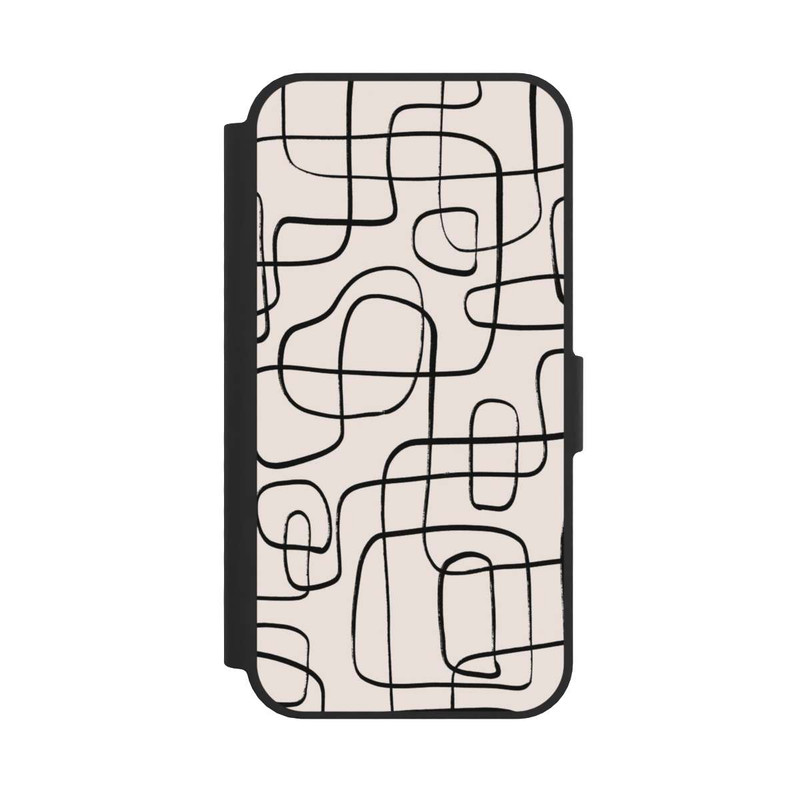 iPhone 16e NIVOflip Lignes Fines Pattern