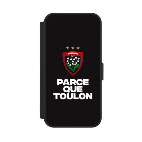 Apple iPhone 16e NIVOflip Parce Que Toulon Noir