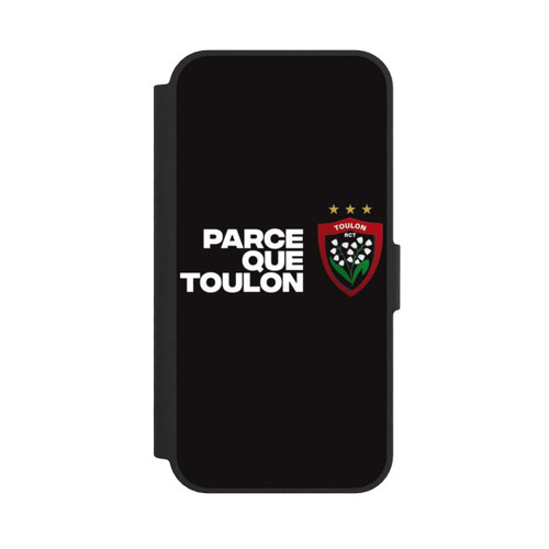 Apple iPhone 16e NIVOflip RC Toulonnais PQT Noir