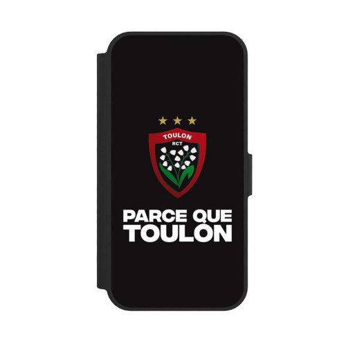 Apple iPhone 16e NIVOflip RC Toulonnais Noir