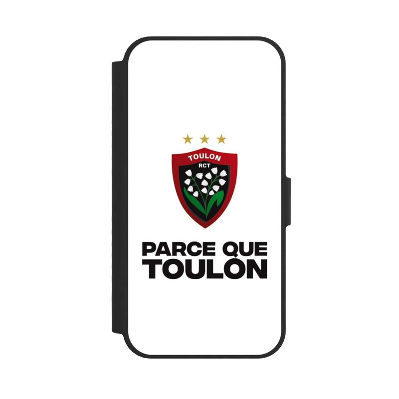 iPhone 16e NIVOflip RC Toulonnais Blanc