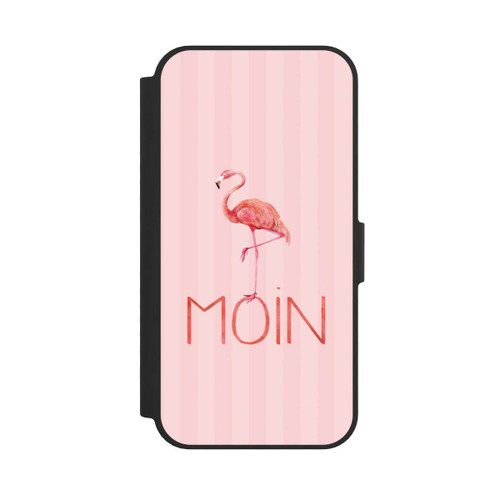 Apple iPhone 16e NIVOflip Flamingo Moin