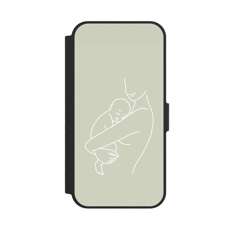 iPhone 16e NIVOflip Line Art Familie 3