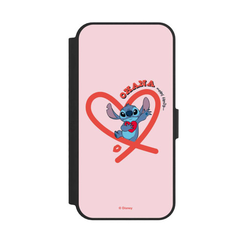 Apple iPhone 16e NIVOflip Stitch Ohana Pink Heart