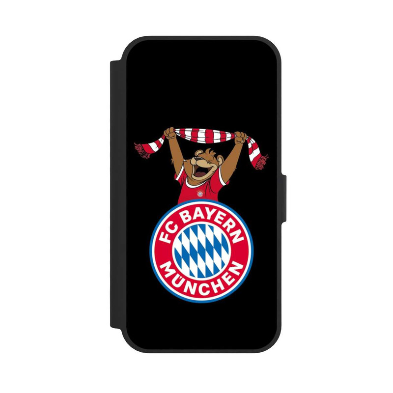 iPhone 16e NIVOflip Bernie Jubel mit Schal Schwarz