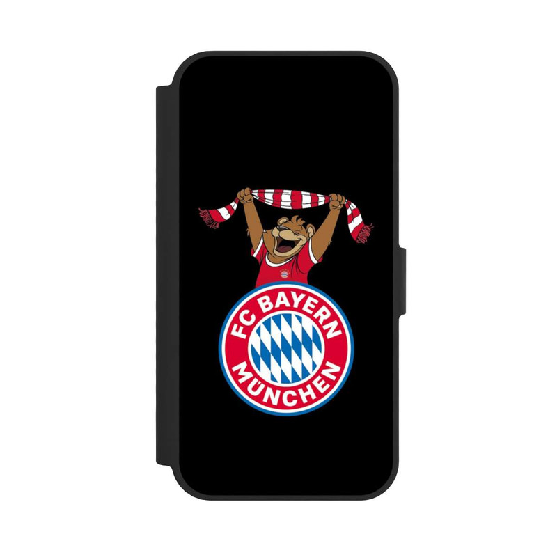 iPhone 16e NIVOflip Bernie Jubel mit Schal black