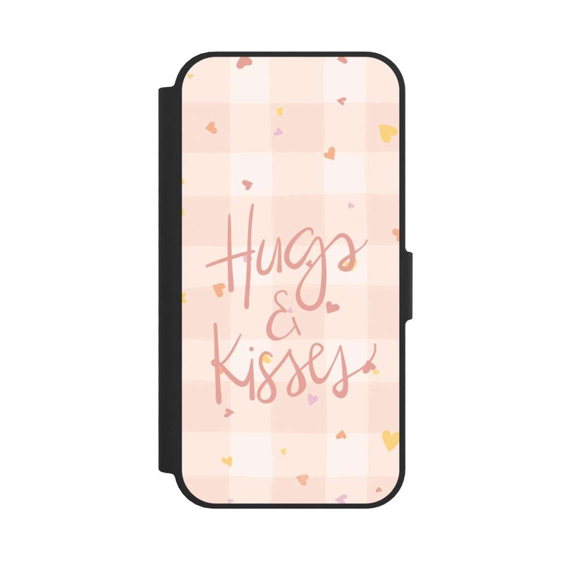 iPhone 16e NIVOflip Hugs And Kisses Peach
