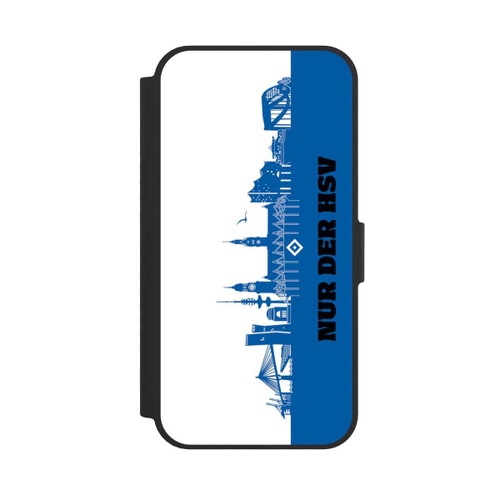Apple iPhone 16e NIVOflip HSV Skyline Blau Weiß