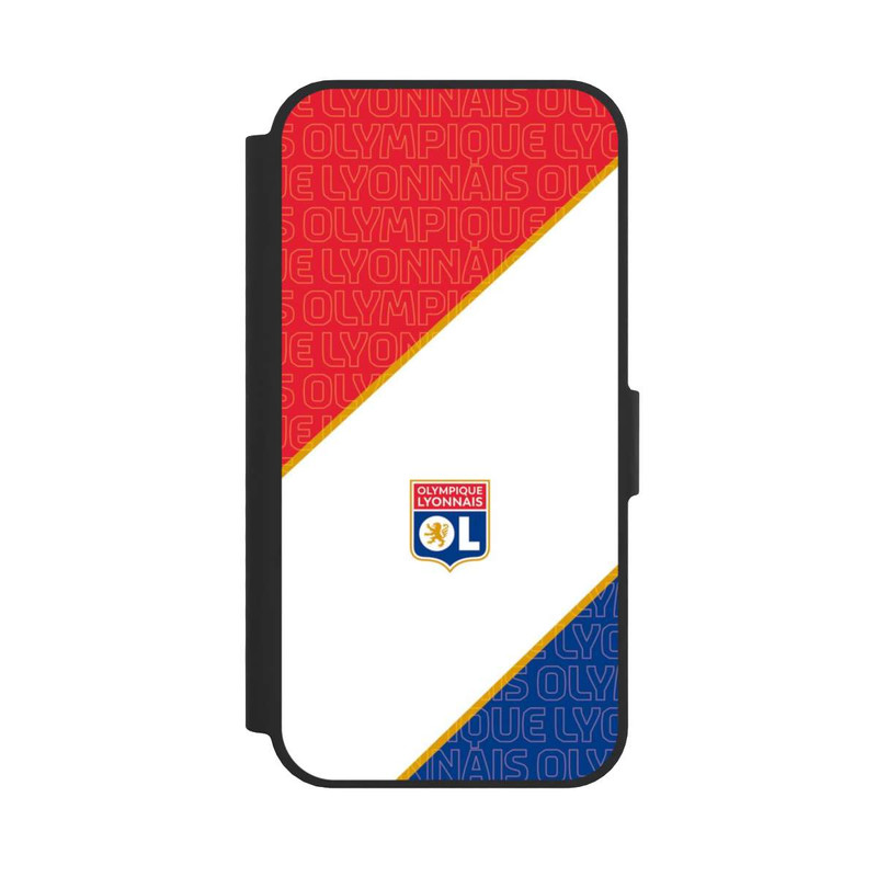 iPhone 16e NIVOflip Logo OL rouge et bleu