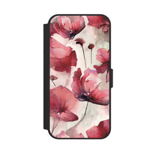 Apple iPhone 16e NIVOflip Wild Poppies Seamless