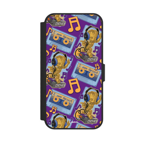 Apple iPhone 16e NIVOflip Groot Comic Headphones Guardians of the Galaxy