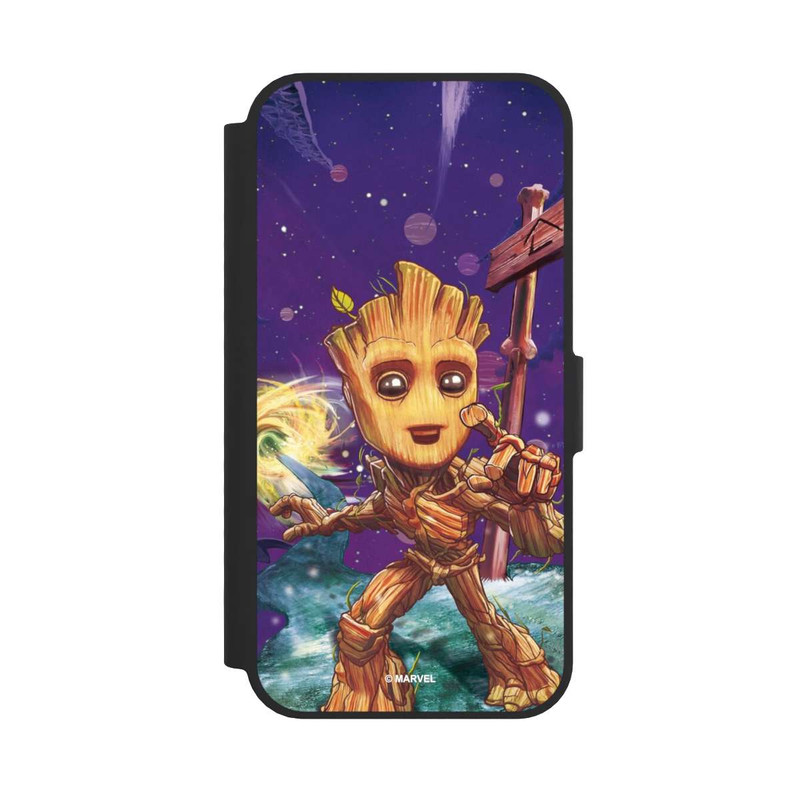 iPhone 16e NIVOflip Baby Groot Galaxy Touch