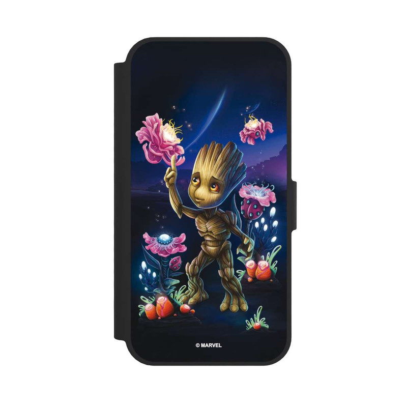 iPhone 16e NIVOflip Baby Groot Blumen