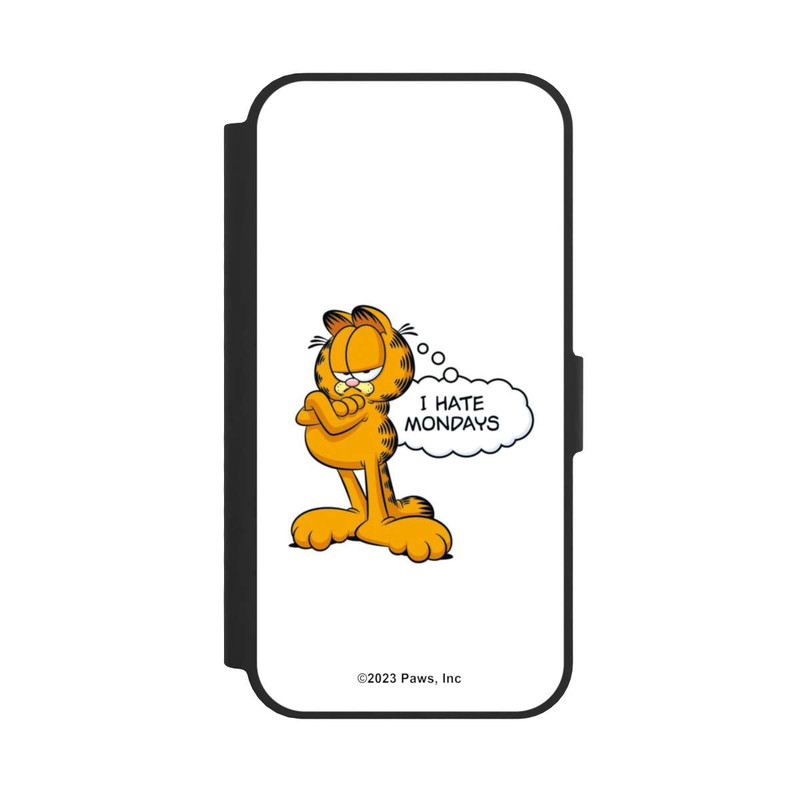 iPhone 16e NIVOflip Garfield I Hate Mondays White