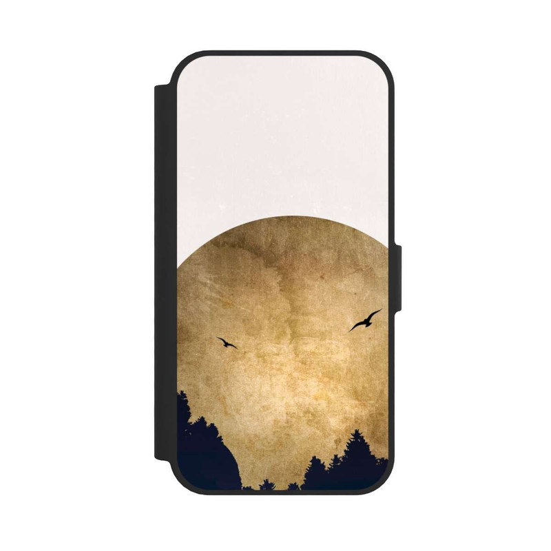 iPhone 16e NIVOflip Zwei Vögel vor Mond