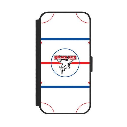 Apple iPhone 16e NIVOflip Kölner Haie Spielfeld