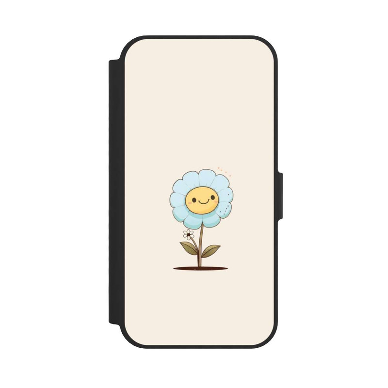 iPhone 16e NIVOflip Curieuse Adorable Fleur